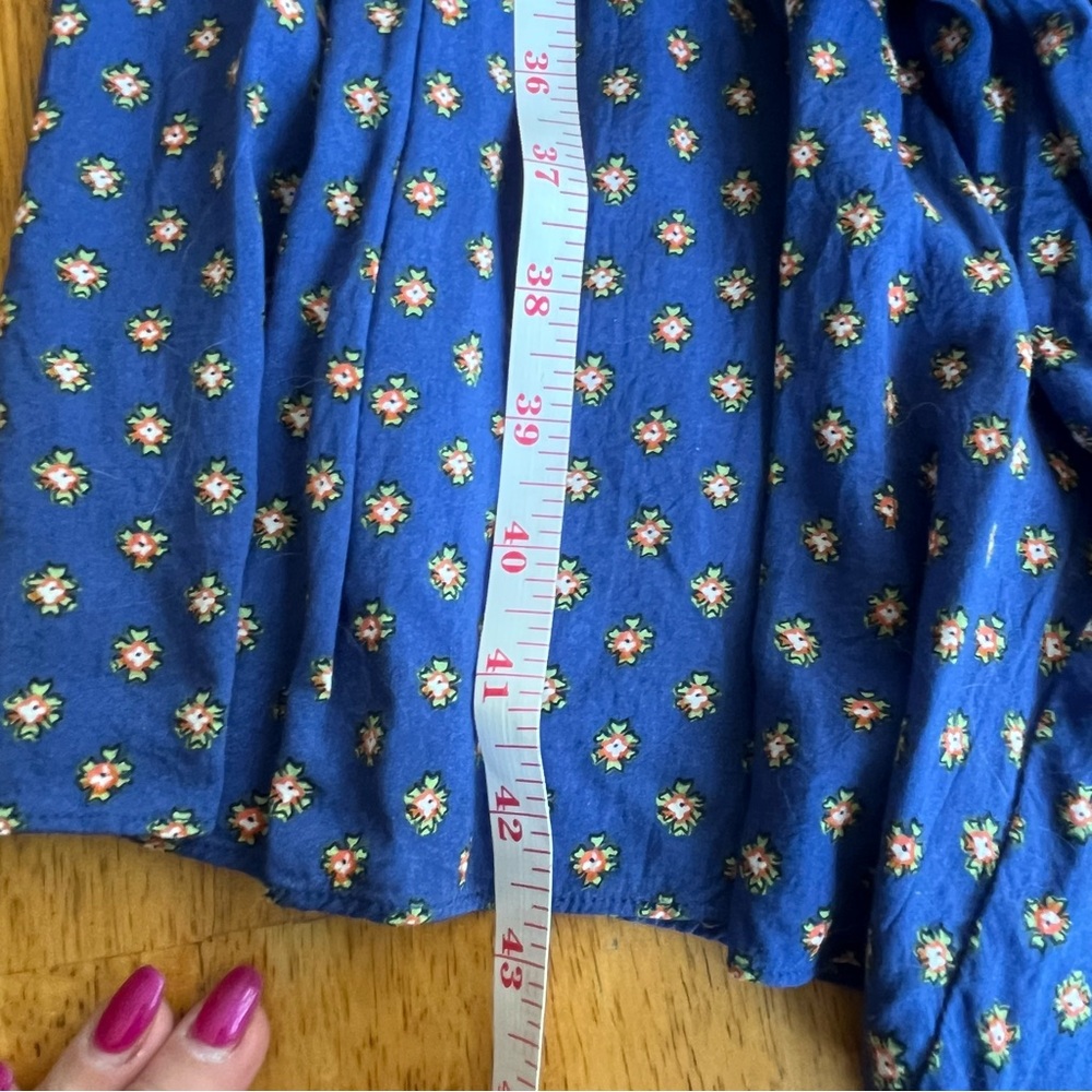 Anthropologie Lynn Mixed Print
Sleep Jumpsuit - Boho Wide Leg
Capri SZ M - Picture 10 of 15